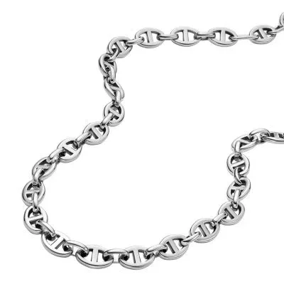 Heritage D-Link Stainless Steel Chain Necklace Heritage D-Link Stainless Steel Chain Necklace