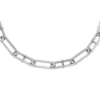 Heritage D-Link Stainless Steel Chain Necklace Heritage D-Link Stainless Steel Chain Necklace