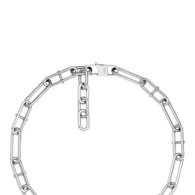 Heritage D-Link Stainless Steel Chain Necklace Heritage D-Link Stainless Steel Chain Necklace