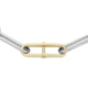 Heritage D-Link Two-Tone Stainless Steel Chain Bracelet Heritage D-Link Two-Tone Stainless Steel Chain Bracelet