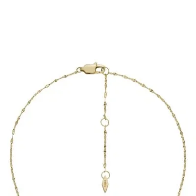 Heritage Gold-Tone Stainless Steel Chain Necklace Heritage Gold-Tone Stainless Steel Chain Necklace