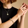 Heritage Pearl D-Link Gold-Tone Stainless Steel Chain Bracelet Heritage Pearl D-Link Gold-Tone Stainless Steel Chain Bracelet
