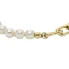 Heritage Pearl D-Link Gold-Tone Stainless Steel Chain Bracelet Heritage Pearl D-Link Gold-Tone Stainless Steel Chain Bracelet