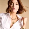 Heritage Pearl D-Link Gold-Tone Stainless Steel Chain Necklace Heritage Pearl D-Link Gold-Tone Stainless Steel Chain Necklace