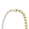 Heritage Pearl D-Link Gold-Tone Stainless Steel Chain Necklace Heritage Pearl D-Link Gold-Tone Stainless Steel Chain Necklace