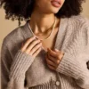Heritage Pearl D-Link White Freshwater Pearl Faux Double Necklace Heritage Pearl D-Link White Freshwater Pearl Faux Double Necklace