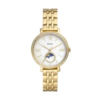 jacqueline sun moon multifunction gold tone stainless steel watch 1 330x330 - Jacqueline Sun Moon Multifunction Gold-Tone Stainless Steel Watch