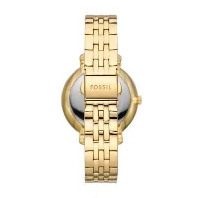 Jacqueline Sun Moon Multifunction Gold-Tone Stainless Steel Watch Jacqueline Sun Moon Multifunction Gold-Tone Stainless Steel Watch