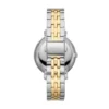 Jacqueline Sun Moon Multifunction Two-Tone Stainless Steel Watch