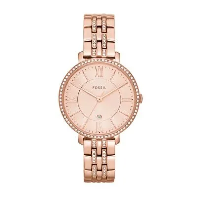 Jacqueline Three-Hand Rose Gold-Tone Stainless Steel Watch Jacqueline Three-Hand Rose Gold-Tone Stainless Steel Watch