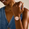 Jacqueline Three-Hand Rose Gold-Tone Stainless Steel Watch Jacqueline Three-Hand Rose Gold-Tone Stainless Steel Watch