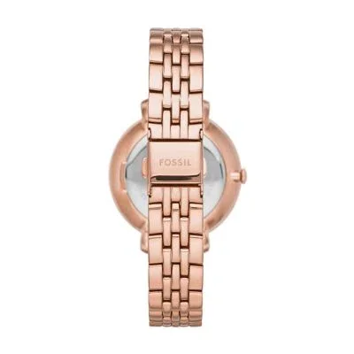 Jacqueline Three-Hand Rose Gold-Tone Stainless Steel Watch Jacqueline Three-Hand Rose Gold-Tone Stainless Steel Watch