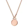 Jacqueline Three-Hand Rose Gold-Tone Stainless Steel Watch Locket Jacqueline Three-Hand Rose Gold-Tone Stainless Steel Watch Locket