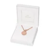 Jacqueline Three-Hand Rose Gold-Tone Stainless Steel Watch Locket Jacqueline Three-Hand Rose Gold-Tone Stainless Steel Watch Locket