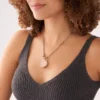 Jacqueline Three-Hand Rose Gold-Tone Stainless Steel Watch Locket Jacqueline Three-Hand Rose Gold-Tone Stainless Steel Watch Locket