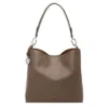Jessie Leather Bucket Shoulder Bag Jessie Leather Bucket Shoulder Bag