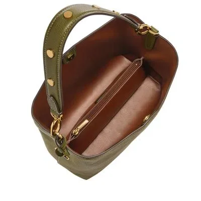 Jessie Leather Bucket Shoulder Bag Jessie Leather Bucket Shoulder Bag