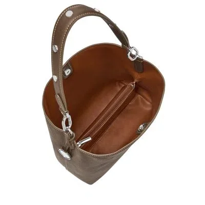 Jessie Leather Bucket Shoulder Bag Jessie Leather Bucket Shoulder Bag