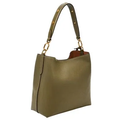 Jessie Leather Bucket Shoulder Bag Jessie Leather Bucket Shoulder Bag