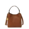 Jessie Leather Small Bucket Crossbody Bag Jessie Leather Small Bucket Crossbody Bag