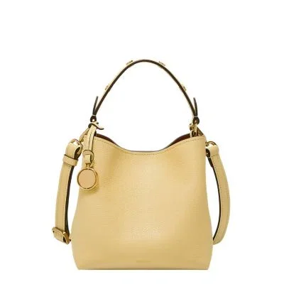 Jessie Leather Small Bucket Crossbody Bag Jessie Leather Small Bucket Crossbody Bag