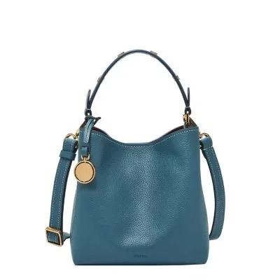 Jessie Leather Small Bucket Crossbody Bag Jessie Leather Small Bucket Crossbody Bag