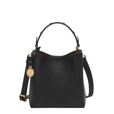 Jessie Leather Small Bucket Crossbody Bag Jessie Leather Small Bucket Crossbody Bag