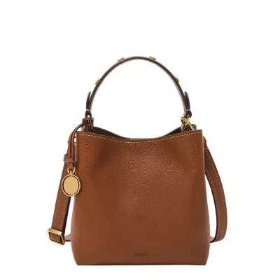 Jessie Leather Small Bucket Crossbody Bag Jessie Leather Small Bucket Crossbody Bag
