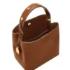 Jessie Leather Small Bucket Crossbody Bag Jessie Leather Small Bucket Crossbody Bag