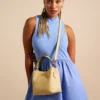 Jessie Leather Small Bucket Crossbody Bag Jessie Leather Small Bucket Crossbody Bag