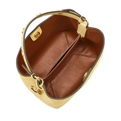 Jessie Leather Small Bucket Crossbody Bag Jessie Leather Small Bucket Crossbody Bag