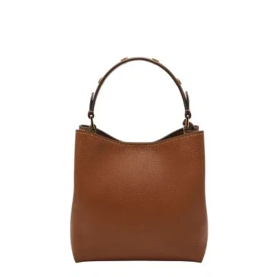 Jessie Leather Small Bucket Crossbody Bag Jessie Leather Small Bucket Crossbody Bag