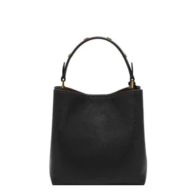 Jessie Leather Small Bucket Crossbody Bag Jessie Leather Small Bucket Crossbody Bag
