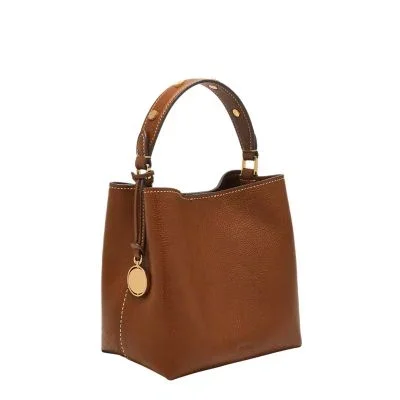 Jessie Leather Small Bucket Crossbody Bag Jessie Leather Small Bucket Crossbody Bag