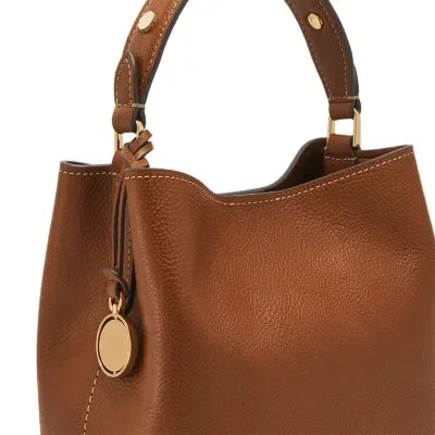 Jessie Leather Small Bucket Crossbody Bag Jessie Leather Small Bucket Crossbody Bag