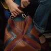 Jessie Patchwork Bucket Shoulder Bag Jessie Patchwork Bucket Shoulder Bag