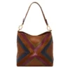 Jessie Patchwork Bucket Shoulder Bag Jessie Patchwork Bucket Shoulder Bag