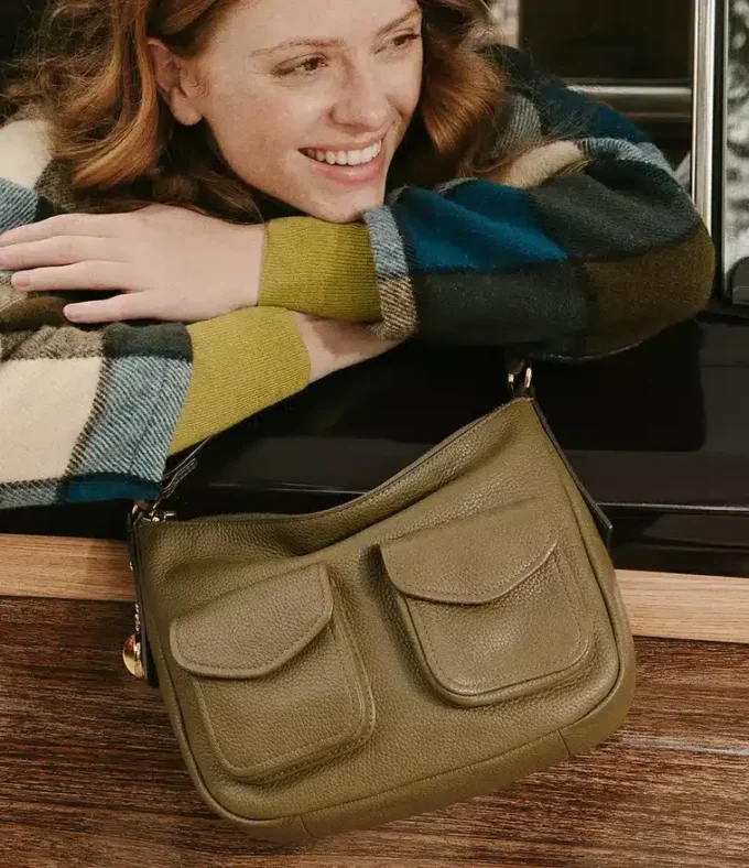 Jolie Leather Cargo Crossbody Bag Jolie Leather Cargo Crossbody Bag