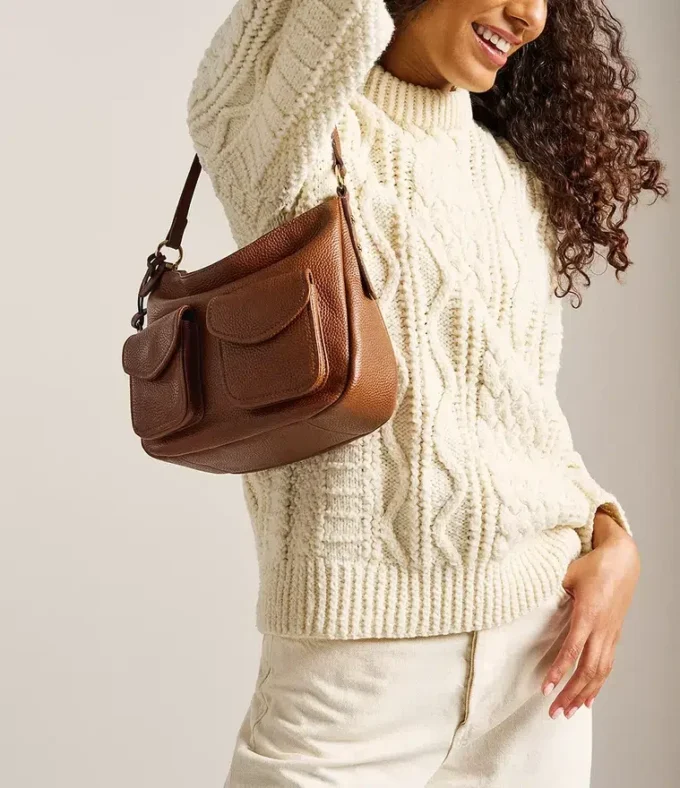 Jolie Leather Cargo Crossbody Bag Jolie Leather Cargo Crossbody Bag