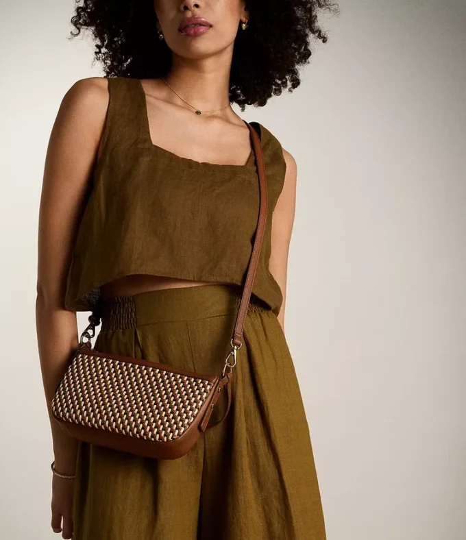 Jolie Leather Small Crossbody Bag Jolie Leather Small Crossbody Bag