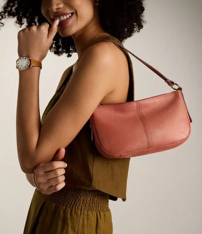 Jolie Leather Small Crossbody Bag