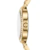 Karli Three-Hand Gold-Tone Watch and Bracelet Set Karli Three-Hand Gold-Tone Watch and Bracelet Set