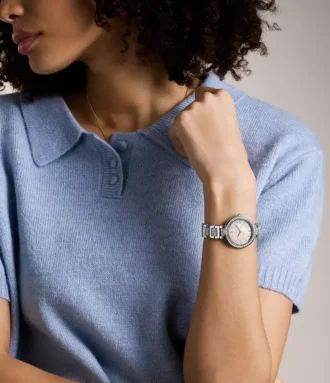Karli Three-Hand Silver-Tone Watch Karli Three-Hand Silver-Tone Watch
