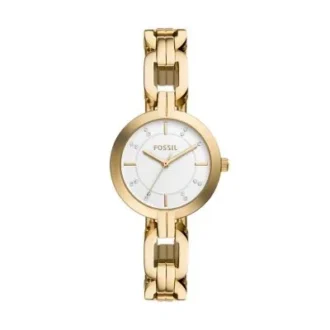 Kerrigan Three-Hand Gold-Tone Stainless Steel Watch