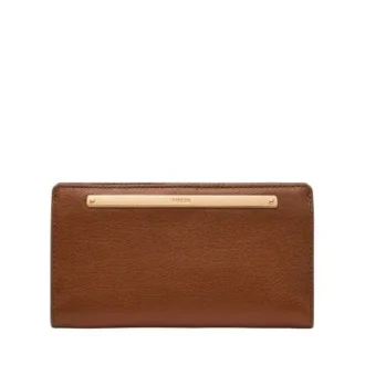Liza Leather Slim Bifold Wallet