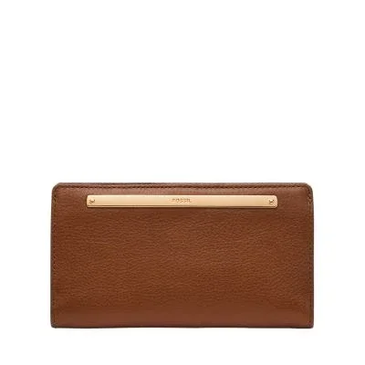 Liza Leather Slim Bifold Wallet Liza Leather Slim Bifold Wallet