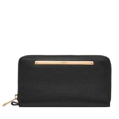Liza Leather Zip Around Clutch Wallet Liza Leather Zip Around Clutch Wallet