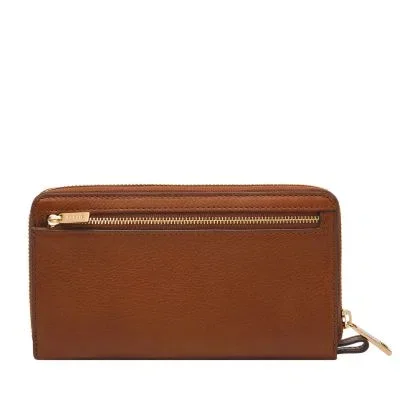 Liza Leather Zip Around Clutch Wallet Liza Leather Zip Around Clutch Wallet