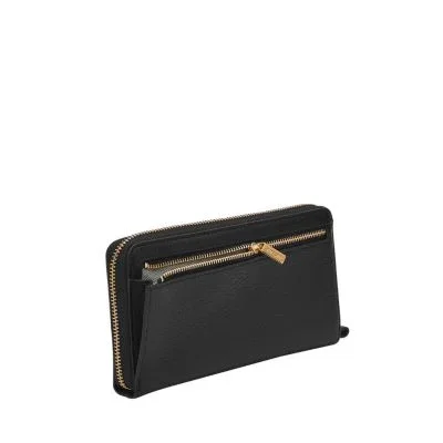 Liza Leather Zip Around Clutch Wallet Liza Leather Zip Around Clutch Wallet