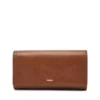 Logan Leather RFID Flap Clutch Wallet Logan Leather RFID Flap Clutch Wallet